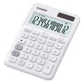 Miniatyrbild 2 av 2: Casio MS-20UC Bordsräknare Vit Display (ställen): 12 solcell, batteri (B x H x D) 105 x 23 x 149.5 mm