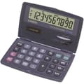 Miniatyrbild 1 av 4: Casio SL-210TE Miniräknare Antracit Display (ställen): 10 solcell, batteri (B x H x D) 120 x 12.5 x 73 mm