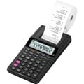 Miniatyrbild 2 av 4: Casio HR-8RCE-BK Skrivande bordsdator Svart Display (ställen): 12 batteri, eldriven (valfritt) (B x H x D) 102 x 42 x 2