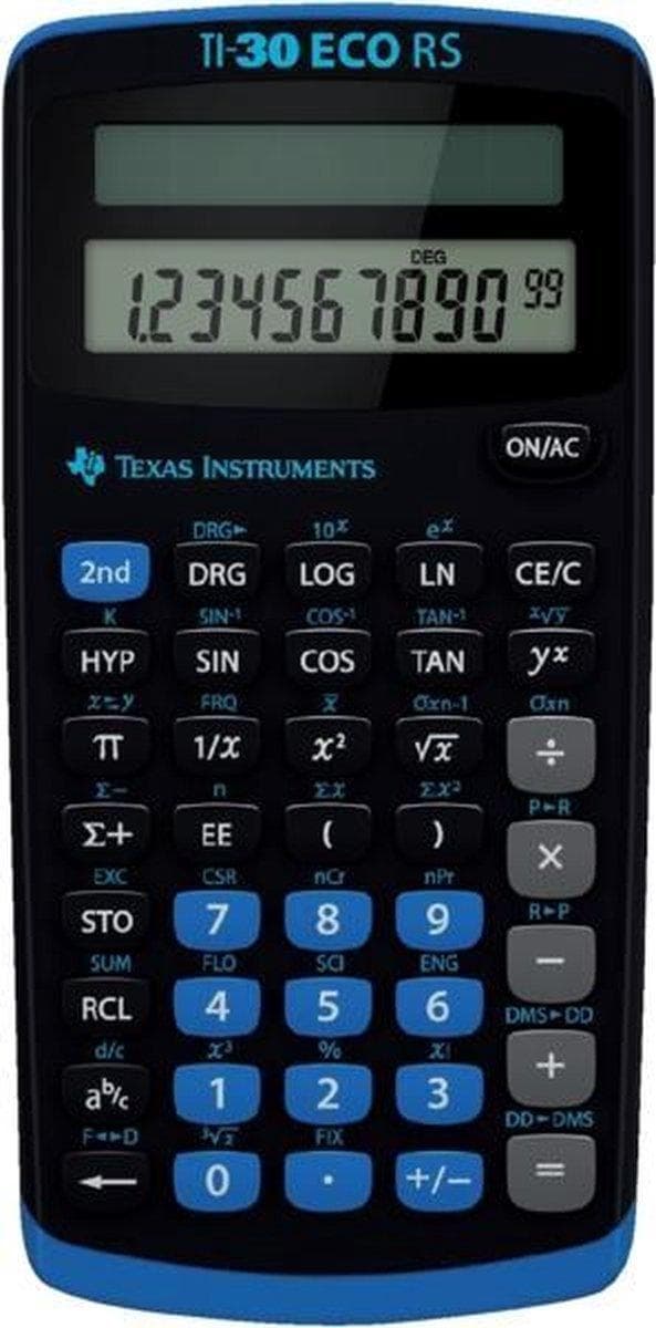 Texas Instruments TI-30 ECO RS (aurinkoenergia)