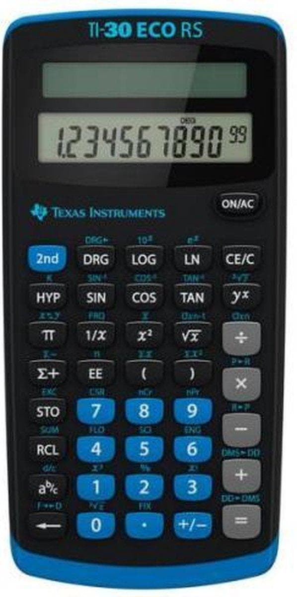 Texas Instruments TI-30 ECO RS (aurinkoenergia)