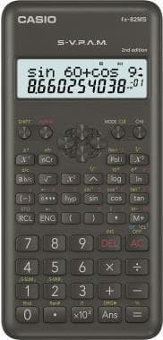 Casio FX-82MS-2 Lommeregner Pocket Scientific Lommeregner Sort (FX-82MS-2) Sort