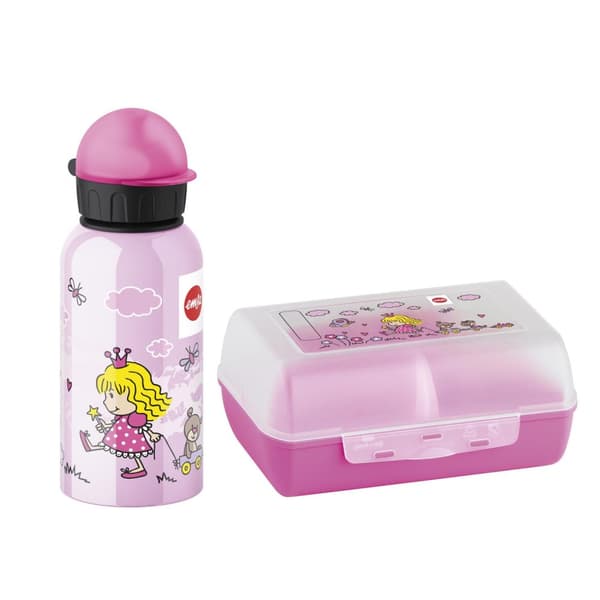 Kids Set Princess - Brotdosenset - Kinder - Rosa - Polypropylen (PP) - Tritan...
