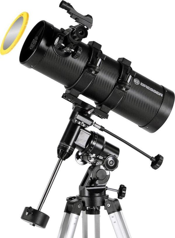 Bresser Teleskop - Pluto 114/500 - EQ-3 montering - Med smartphone adapter