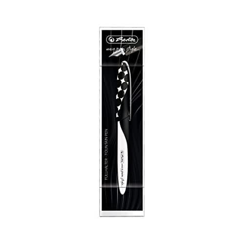 herlitz reservoarpenna my.pen style Just Black i folielåda (50040360)