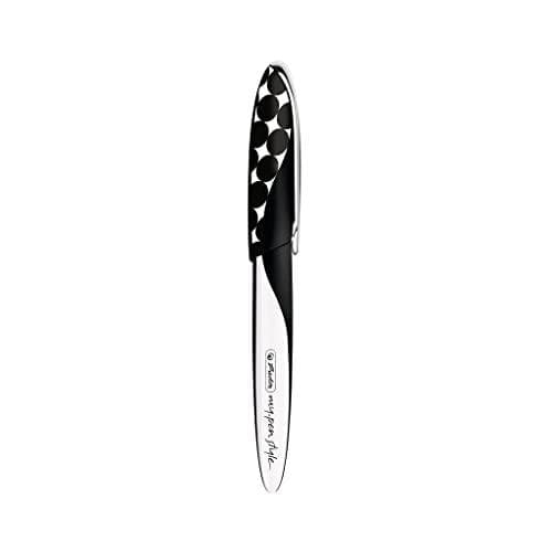 herlitz reservoarpenna my.pen style Just Black i folielåda (50040360)