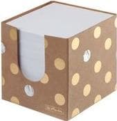 Noteboks Pure Glam, 9x9cm, 700 blanke ark, 1 stk