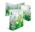 Miniatyrbillede 4 af 5: HERMA mappe Wild Flowers motivmappe 7,0 cm DIN A4 (19561)