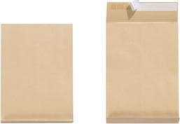 Herlitz 797506 taittokassi B4 ruskea, 50 kpl, 130 g/m², kukin 25 kpl kutistepaperilla liimattu (50 kpl, B4 ruskea)