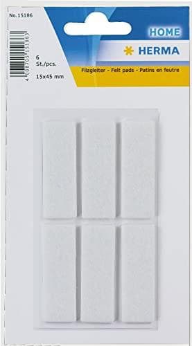 HERMA 15186 selvklæbende etiket rektangel hvid 6 stk (15186)