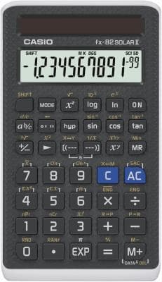Casio FX-82SOLARII lommeregner Sort