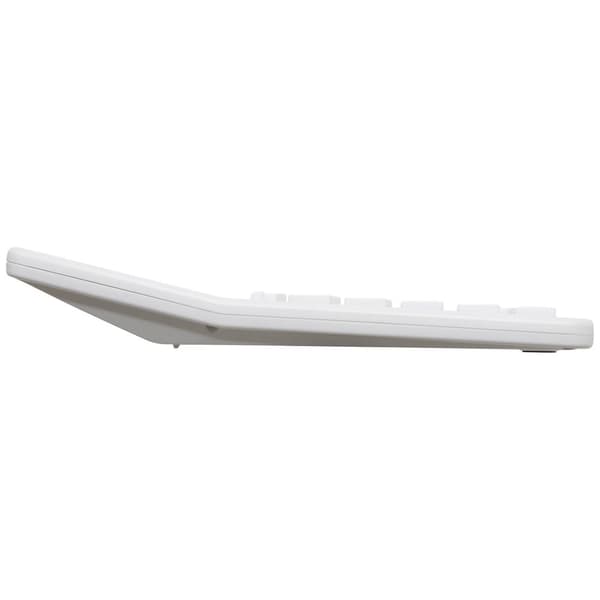 Maul MXL 12 Bordsräknare Vit Display (ställen): 12 batteri, solcell (B x H x D) 155 x 205 x 35 mm
