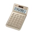 Miniatyrbillede 2 af 3: Lommeregner Casio JW-200SC-GD Gylden Plastik