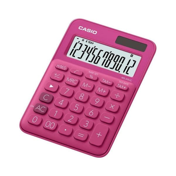 Lommeregner Casio MS-20UC Fuchsia 2,3 x 10,5 x 14,95 cm (10 enheder)