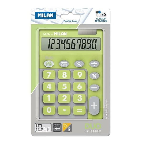 Laskin Milan DUO Vihreä 14,5 x 10,6 x 2,1 cm Vihreä