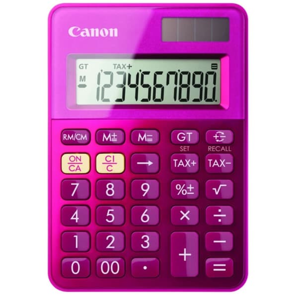 Lommeregner Canon 0289C003 Pink Fuchsia Plastik