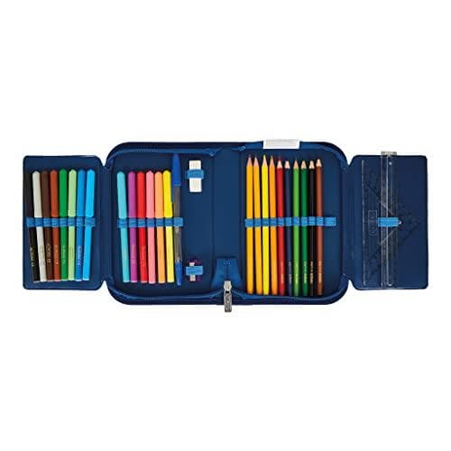 Herlitz Blue Shark - 31 kpl - Sininen - Harmaa - Polyesteri - Kuva - 205mm - 38mm (50043309)