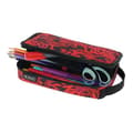 Miniatyrbillede 6 af 6: Herlitz 2 Go Graffiti Blødt Polyester Penalhus Sort - Rød (50043569)