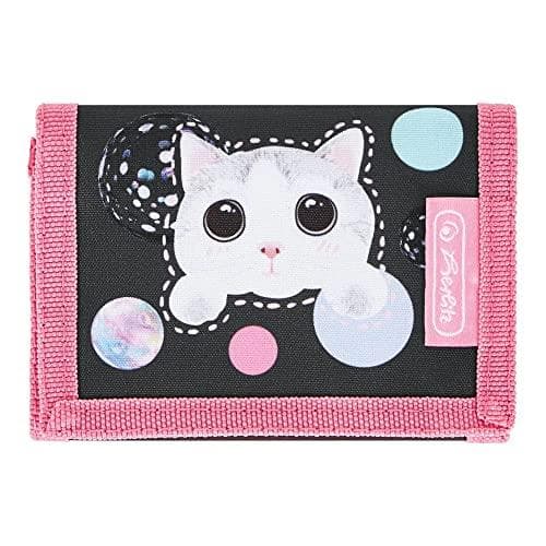 herlitz plånbok "Girls/Boys Mix", polyester med kardborrefäste, sedelfack och nyckelring, - 4 st (50043460)
