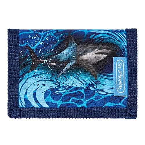 herlitz plånbok "Girls/Boys Mix", polyester med kardborrefäste, sedelfack och nyckelring, - 4 st (50043460)