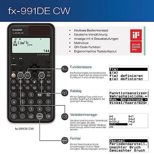 Casio FX-991DE CW (FX-991DE CW)