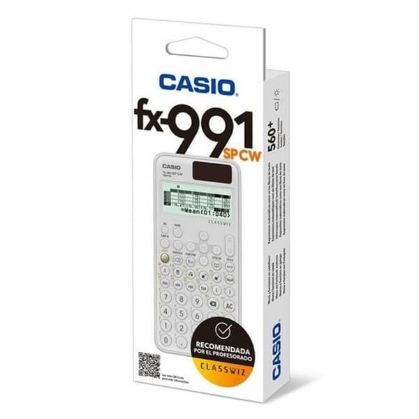 Videnskabelig Cal Casio Hvid