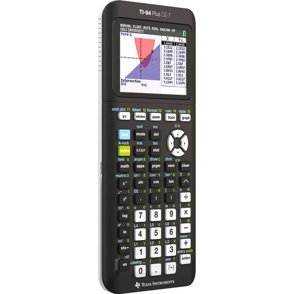 Texas Instruments Lommeregner Ti 84 Plus Ce-t Sort