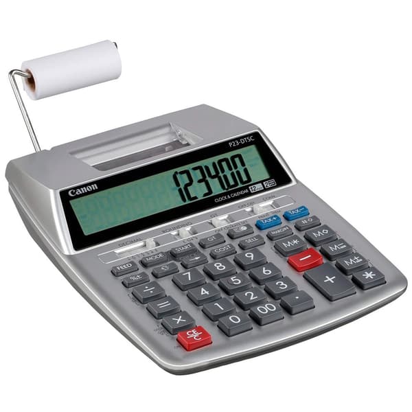 Canon Lommeregner P 23 Dtsc Ii Grå