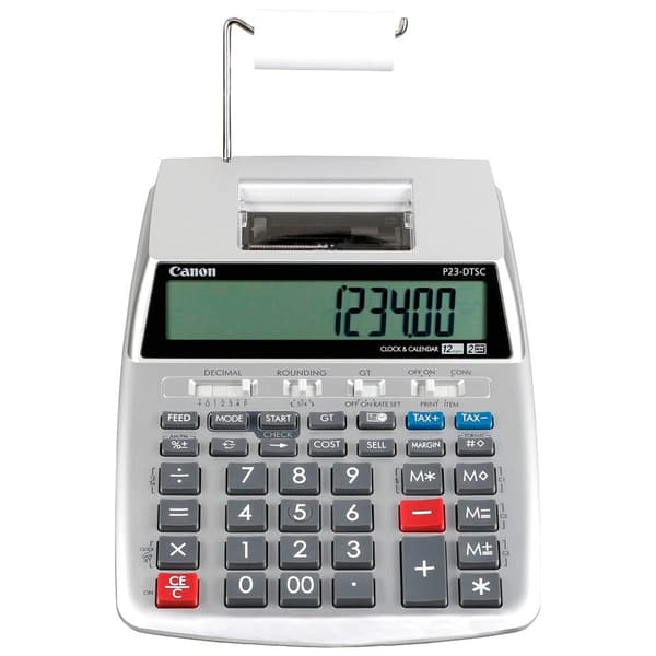 Canon Lommeregner P 23 Dtsc Ii Grå