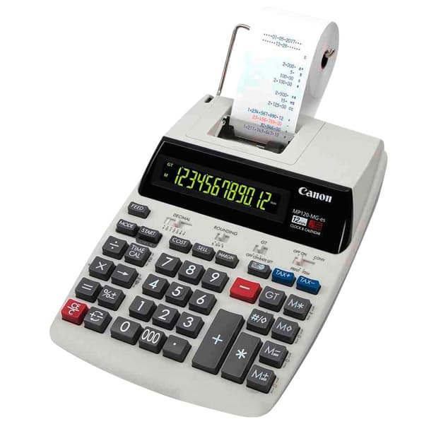 Canon Lommeregner Mp 120-mg-es Ii Hvid