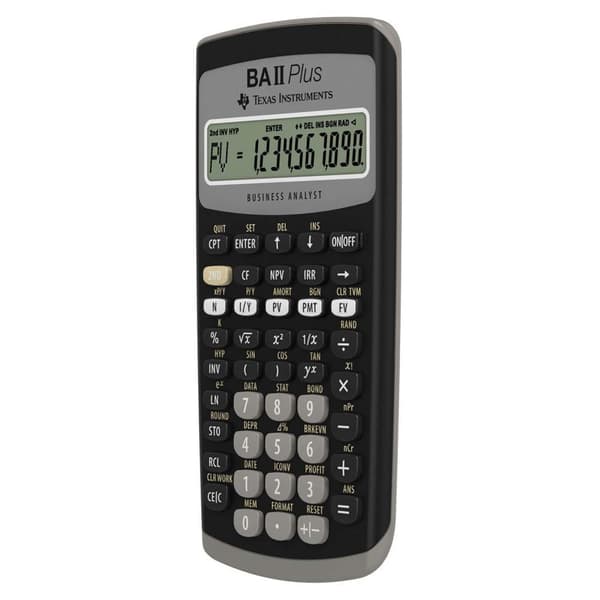 Texas Instruments Lommeregner Instruments Ba Ii Plus