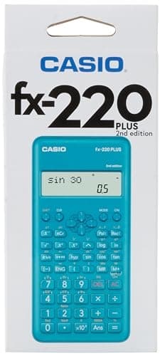 CASIO SCIENTIFIC Kalkylator FX-220PLUS-2 BLÅ, 12-SIFFRIG DISPLAY (FX-220PLUS-2-BOX)