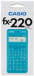 Miniatyrbild 2 av 3: CASIO SCIENTIFIC Kalkylator FX-220PLUS-2 BLÅ, 12-SIFFRIG DISPLAY (FX-220PLUS-2-BOX)