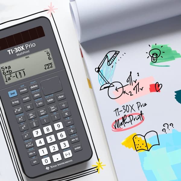 Texas Instruments Skoleberegner TI-30 X Prio Mathprint 30XPRIO/FC (30XPRIO/FC)