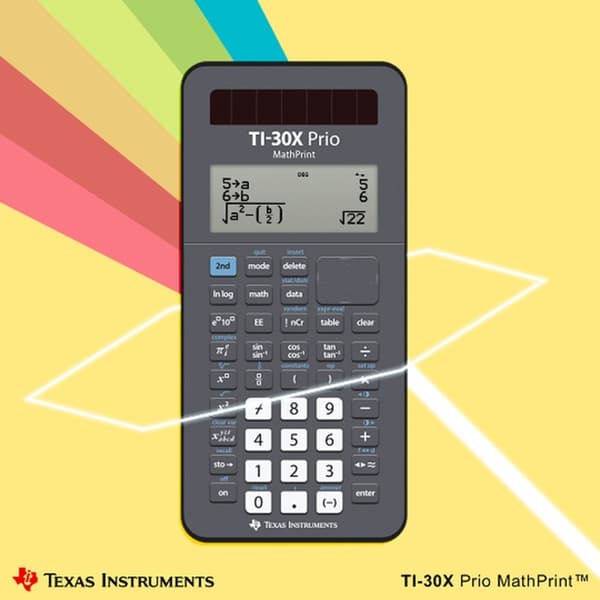 Texas Instruments Skoleberegner TI-30 X Prio Mathprint 30XPRIO/FC (30XPRIO/FC)