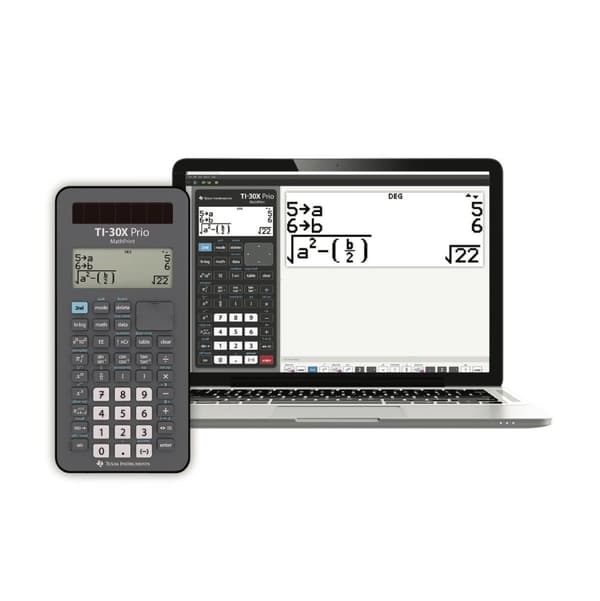 Texas Instruments Skoleberegner TI-30 X Prio Mathprint 30XPRIO/FC (30XPRIO/FC)