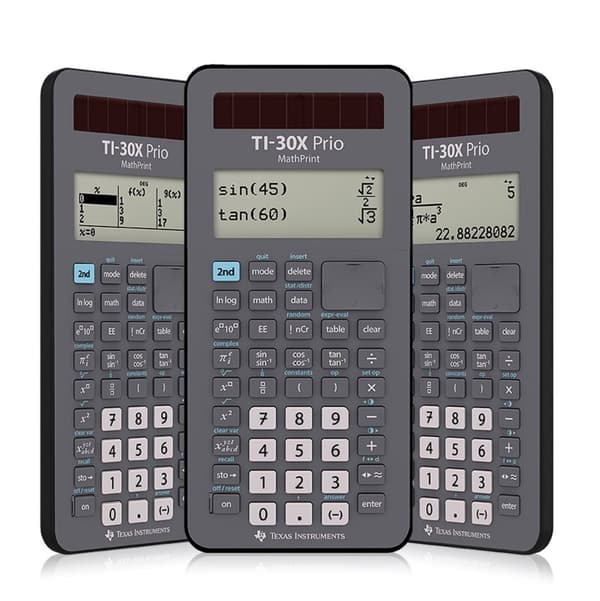 Texas Instruments Skoleberegner TI-30 X Prio Mathprint 30XPRIO/FC (30XPRIO/FC)