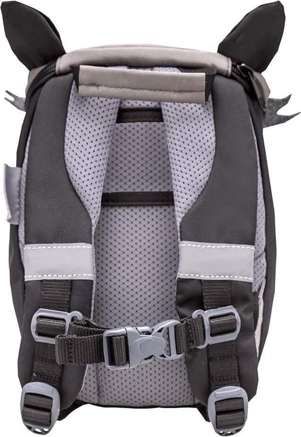 Belmil Rygsæk Raccoon Junior 4 liter polyester grå/sort