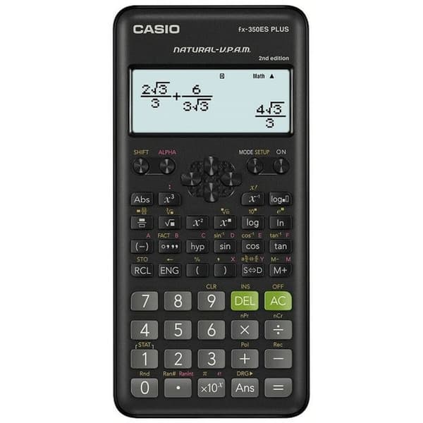 Kalkylator Casio Svart Svart