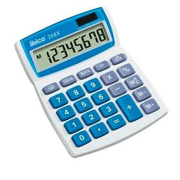 Laskin Ibico 208X Valkoinen