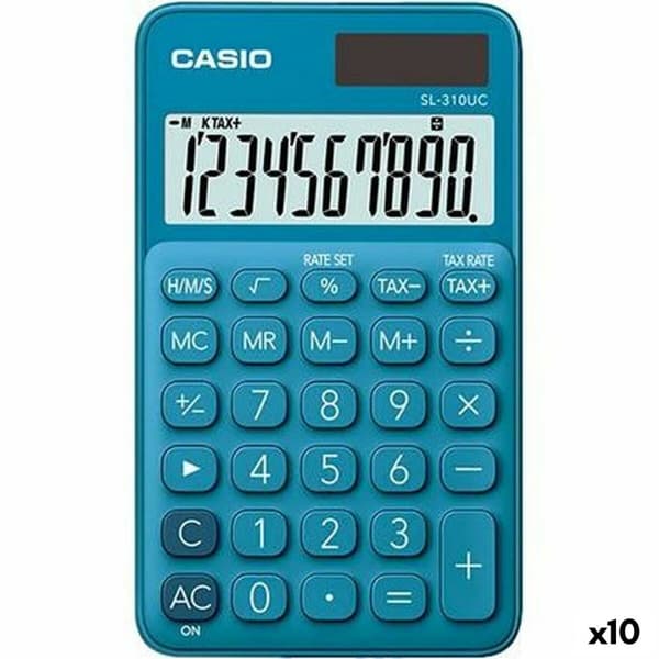 Laskin Casio SL-310UC Sininen (10 osaa)