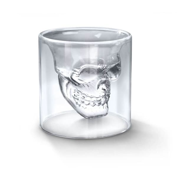 MikaMax Shotglas med dödskalle