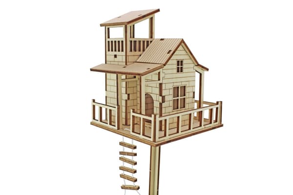 Winkee Tiny Tree House DIY-set - Vas