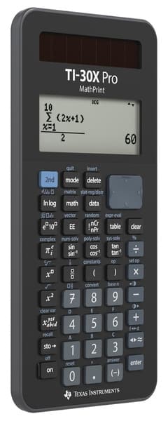 Texas Instruments TI-30XPROMP-FC Lommeregner TI-30XPROMP