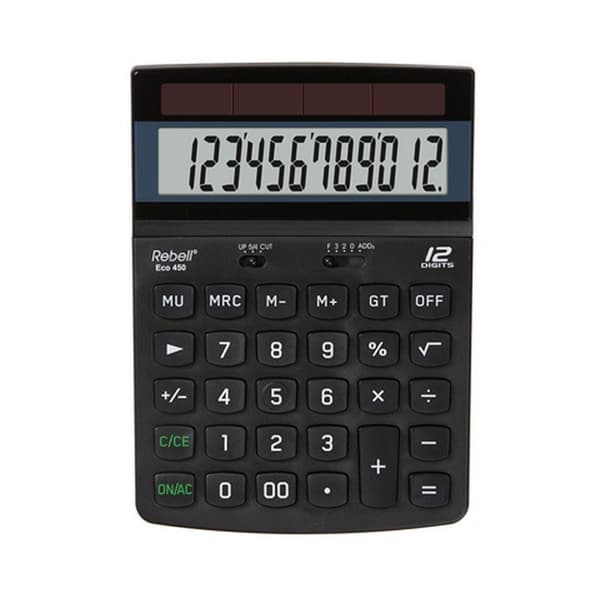 Rebell RE-ECO450-BX Lommeregner ECO 450 Sort