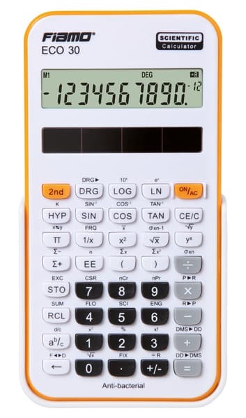Citizen FI-ECO30OR Lommeregner Fiamo ECO 30 OR Hvid-orange