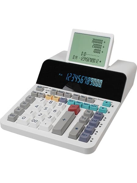 Citizen SH-EL1901 Lommeregner Sharp EL1901 Hvidt skrivebord 12 cifret Hvid
