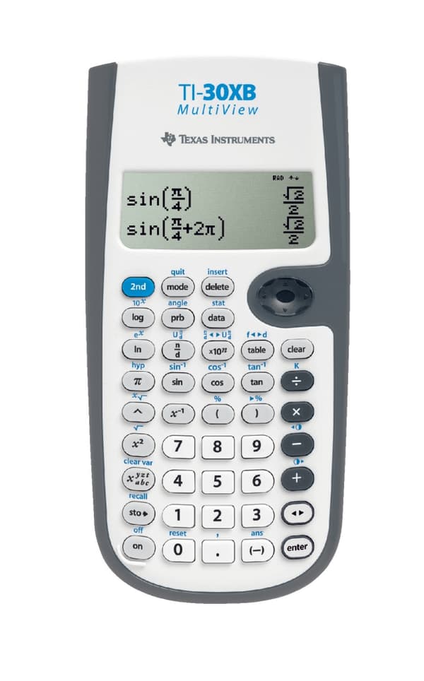 Texas Instruments TI-30XBMV Lommeregner TI-30XMBV