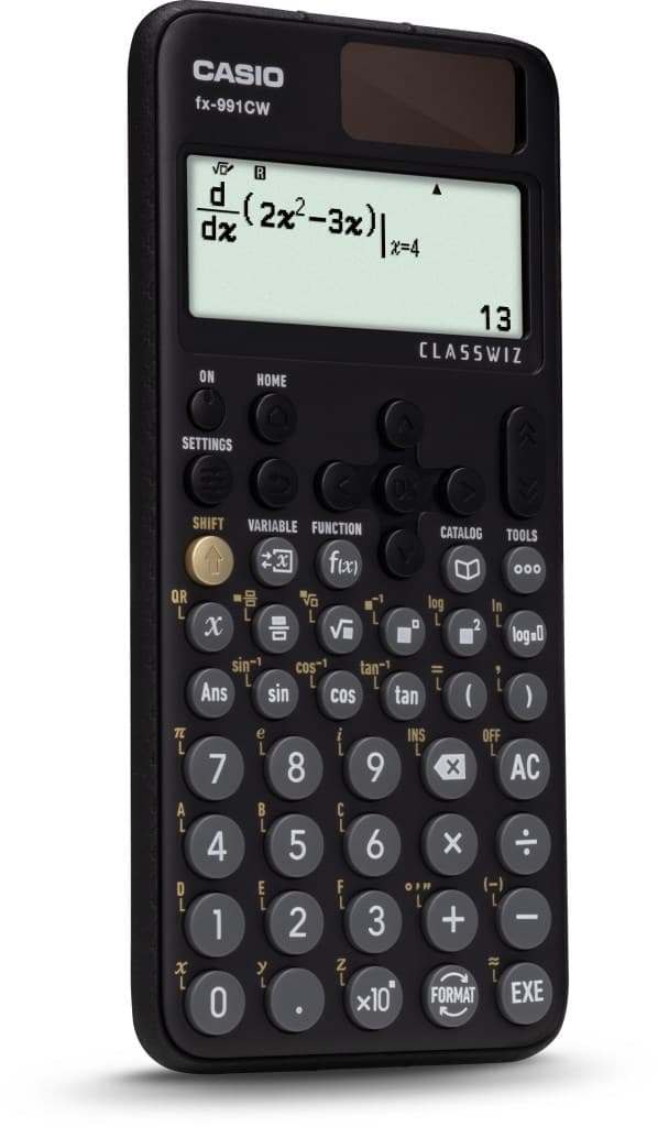 CASIO FX-991CW LASKIN TIETEELLINEN LAATIKKO. Musta.