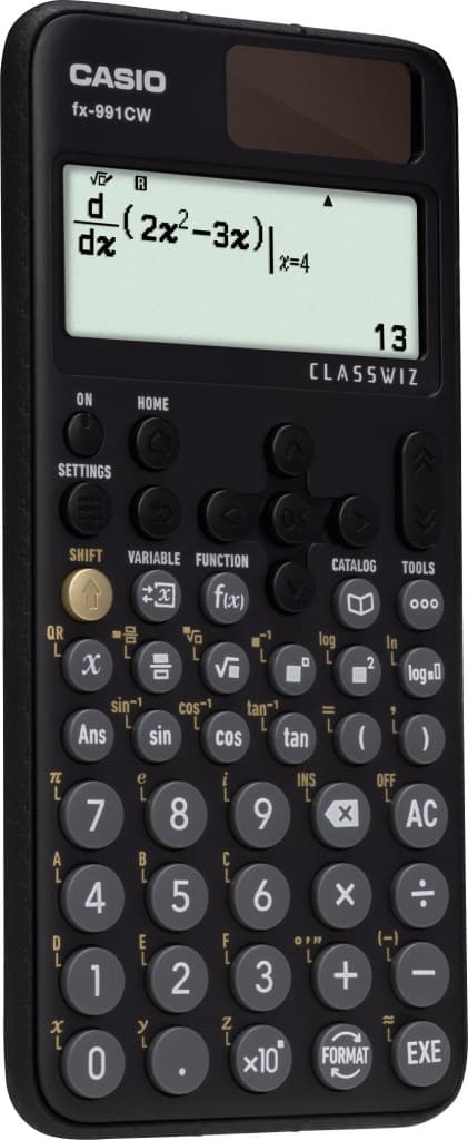 CASIO FX-991CW LASKIN TIETEELLINEN LAATIKKO. Musta.